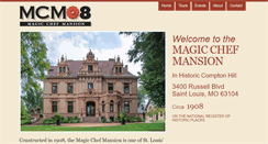 Desktop Screenshot of magicchefmansion.com
